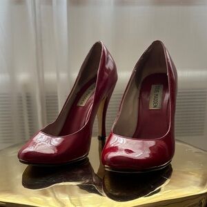 Steve Madden Red Patent Heels